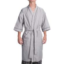 74%OFF メンズローブ （男性用）オーガニックコットンピマ、七分袖 - VK Nagraniザ・ポストフライトローブ VK Nagrani The Post Flight Robe - Organic Pima Cotton 3/4 Sleeve (For Men)画像